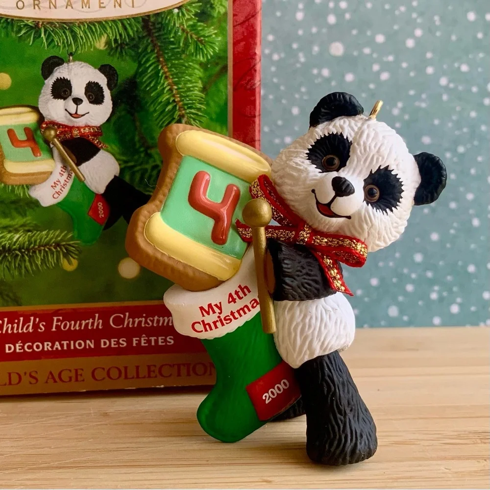 Hallmark Keepsake Ornament * Child’s Fourth Christmas *2000